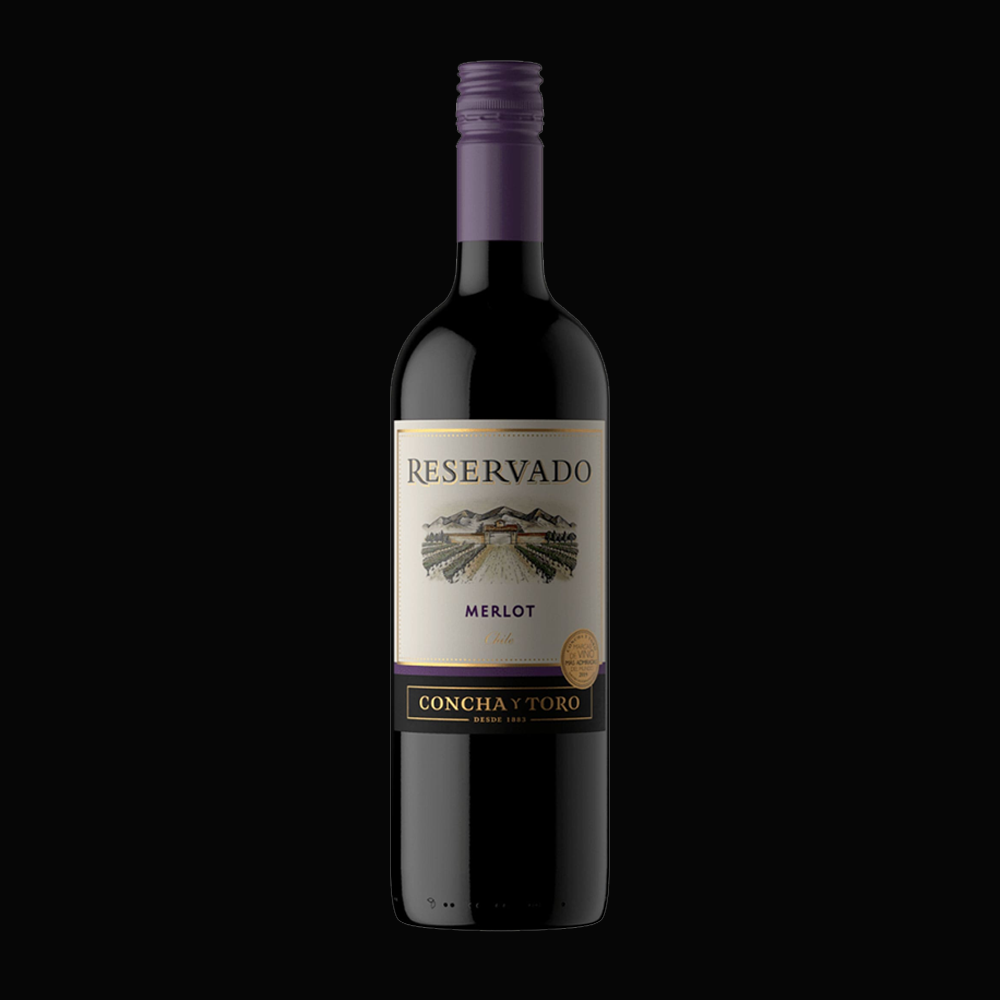 Vinho chileno Concha Y Toro Merlot Reservado garrafa 750ml
