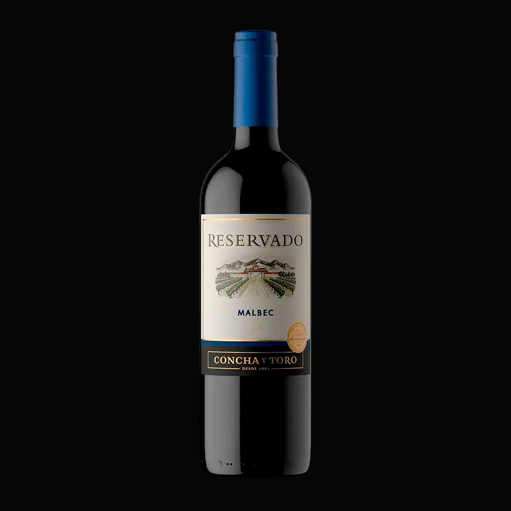 Vinho chileno Conche Y Toro Malbec garrafa 750ml