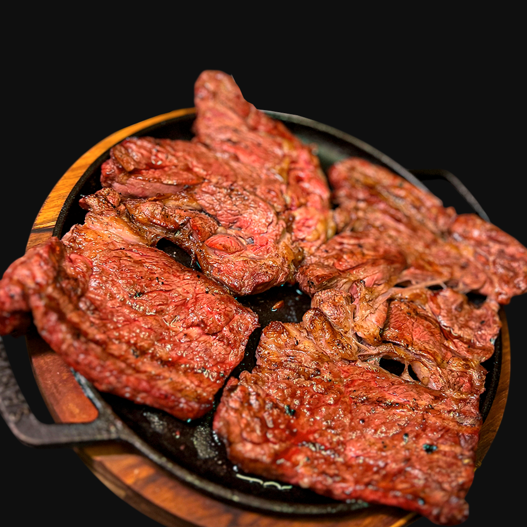 ANGUS - ( MIOLO DO ACEM ) Serve 04 pessoas (tempo de preparo 40 minutos)